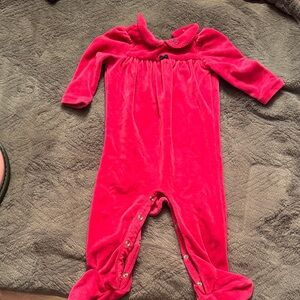Ralph Lauren Vibrant Pink Kids Footie